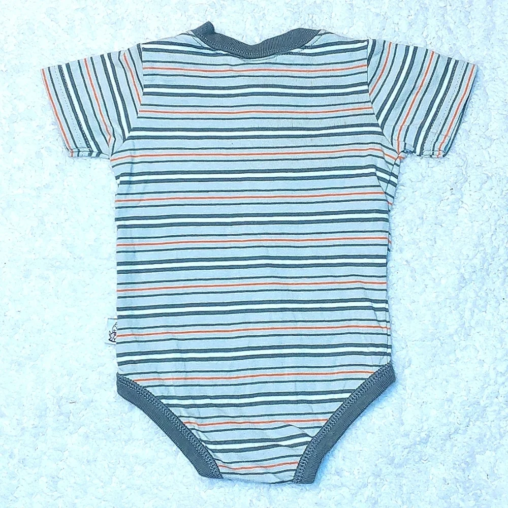 Bundle of Boy's 3-6mo Striped Rompers